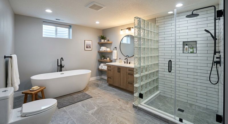 Basement Bathroom Remodeling in Nashua, NH